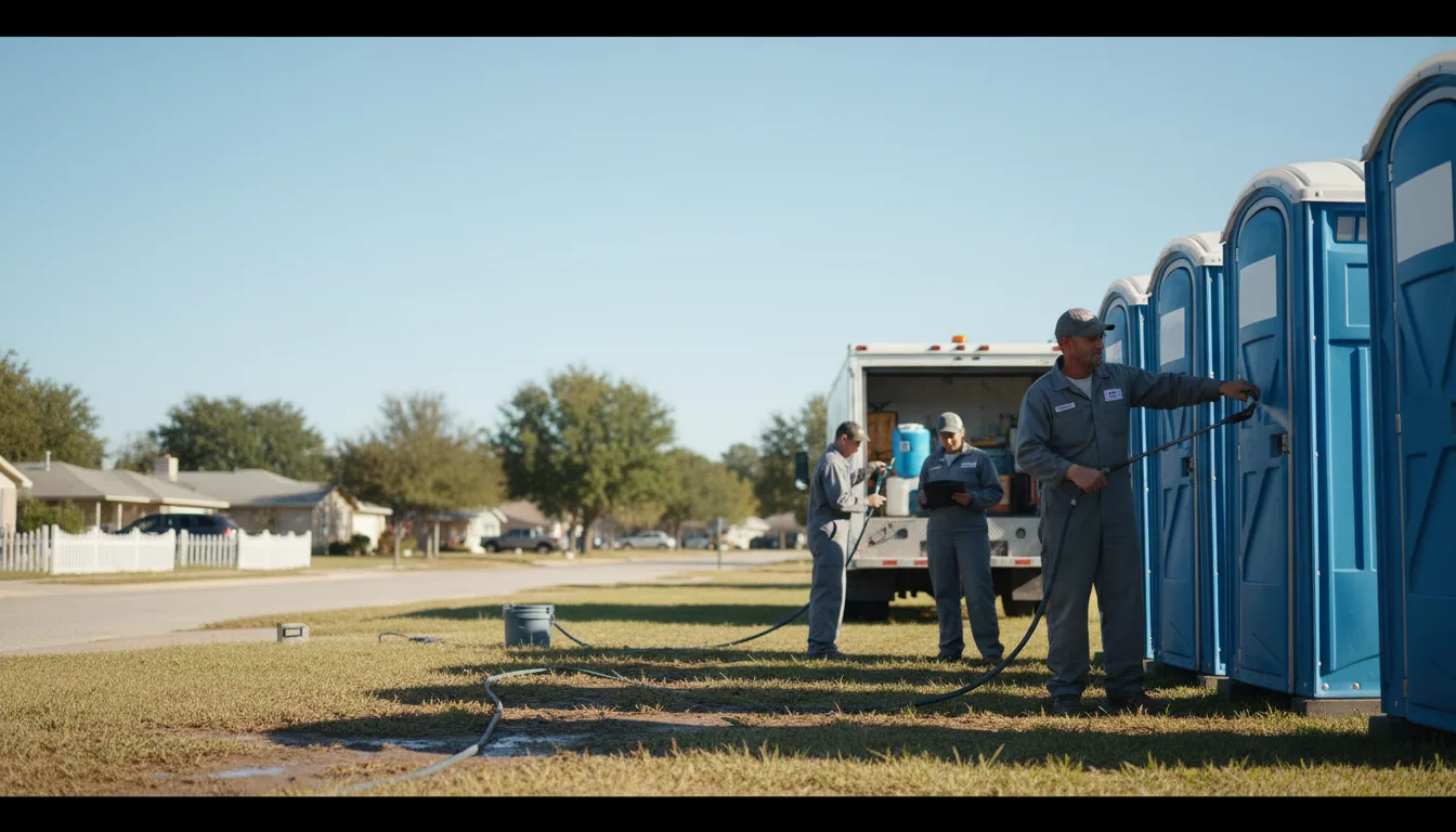 Long-Term Portable Toilet Rental in Barnesville, GA near me